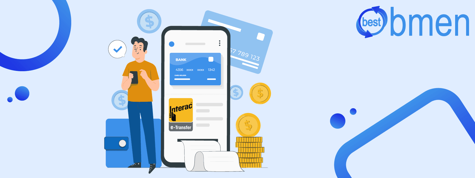 Interac e-Transfer - money transfers to Canada are already available on the site