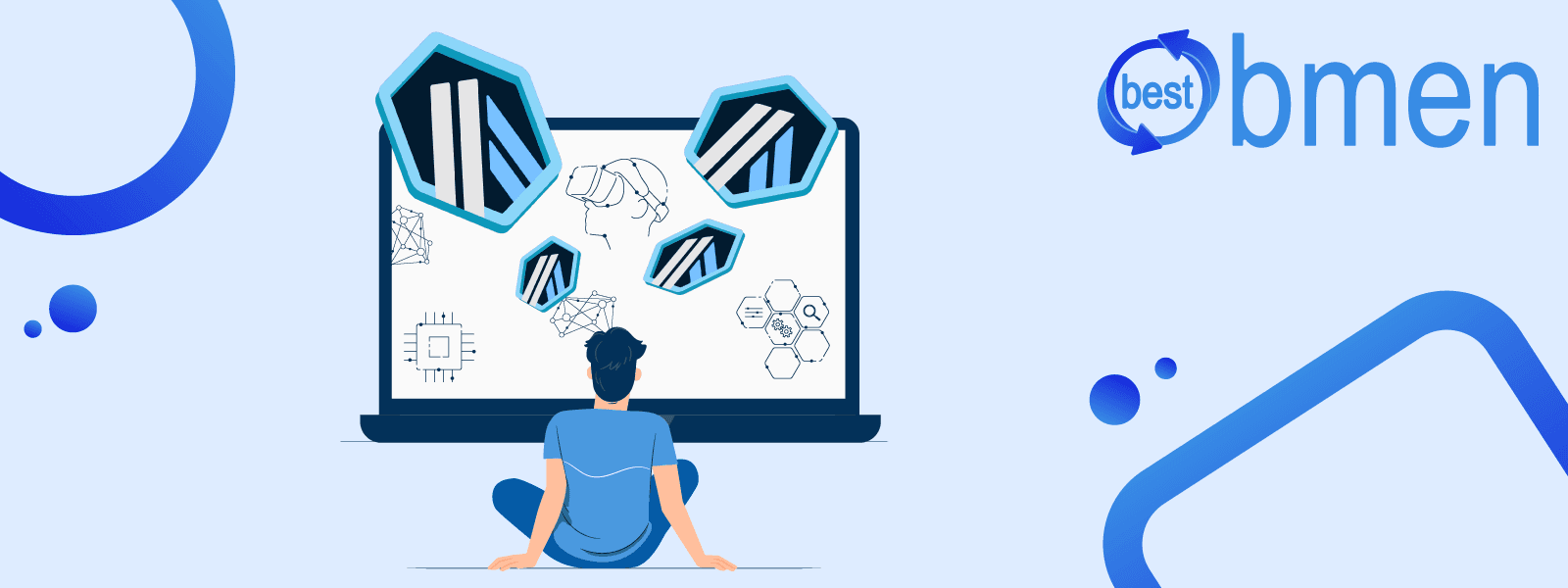 For conversion on Best-Obmen, the ARB token is available