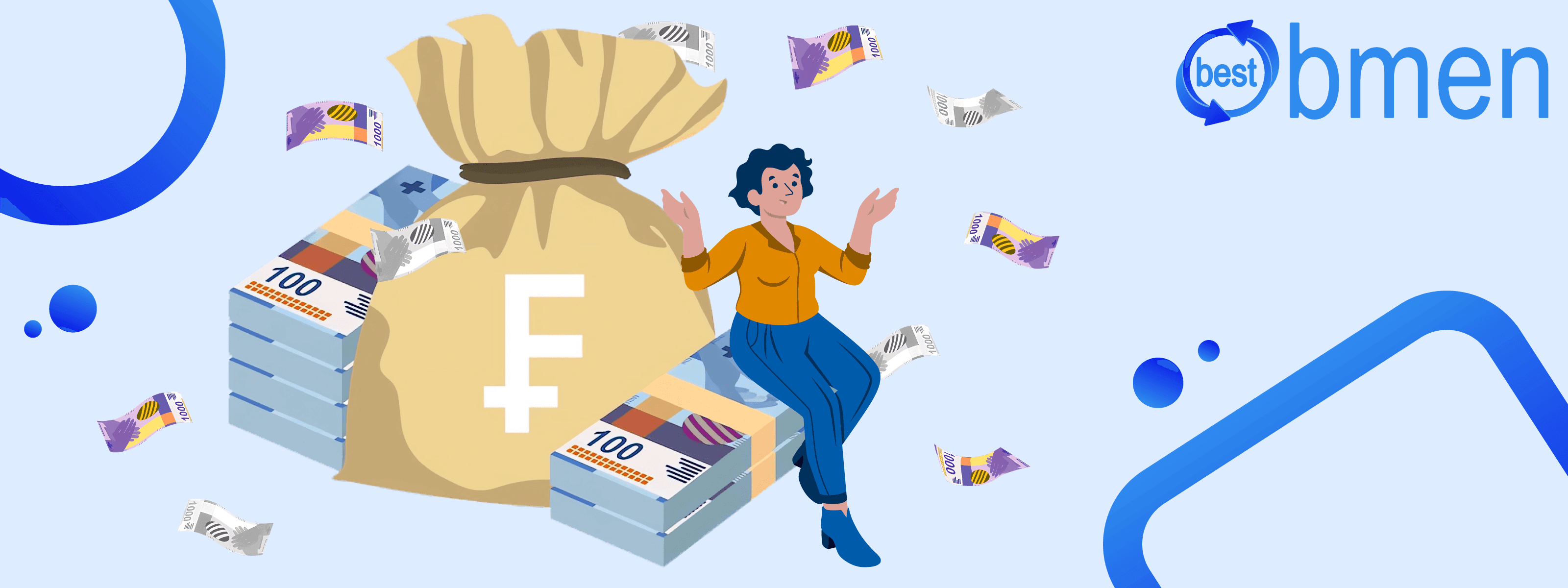 Get Swiss Francs in cash in Zurich