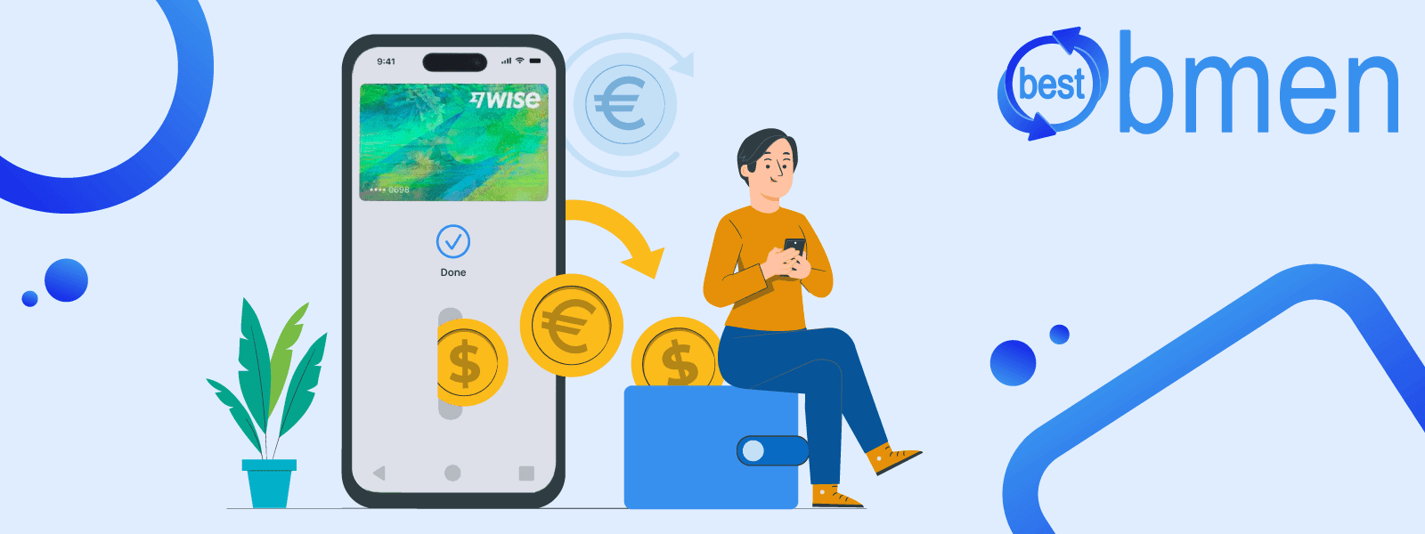 The possibility of withdrawing in USD and EUR to the Wise payment systеm is open